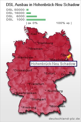 plz Hohenbrück-Neu Schadow