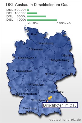 plz Dirschhofen im Gau