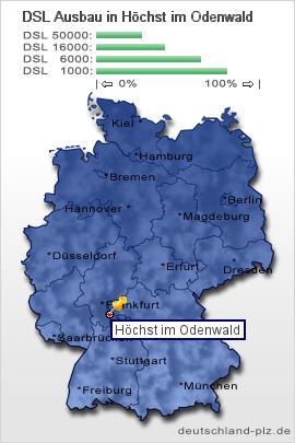plz Höchst im Odenwald
