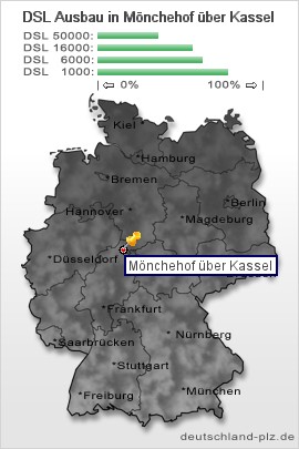 plz Mönchehof über Kassel