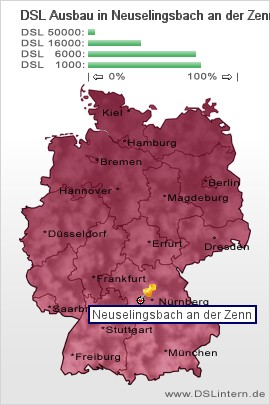 plz Neuselingsbach an der Zenn