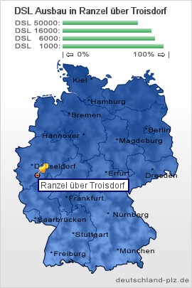 plz Ranzel über Troisdorf