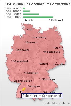 plz Schonach im Schwarzwald