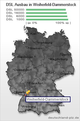 plz Weiherfeld-Dammerstock